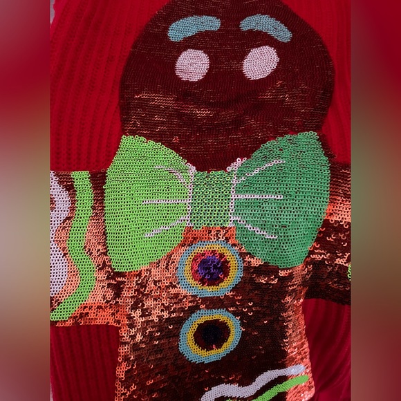 NEW QUEEN OF SPARKLES cardigan mini dress 2xl - Picture 5 of 5